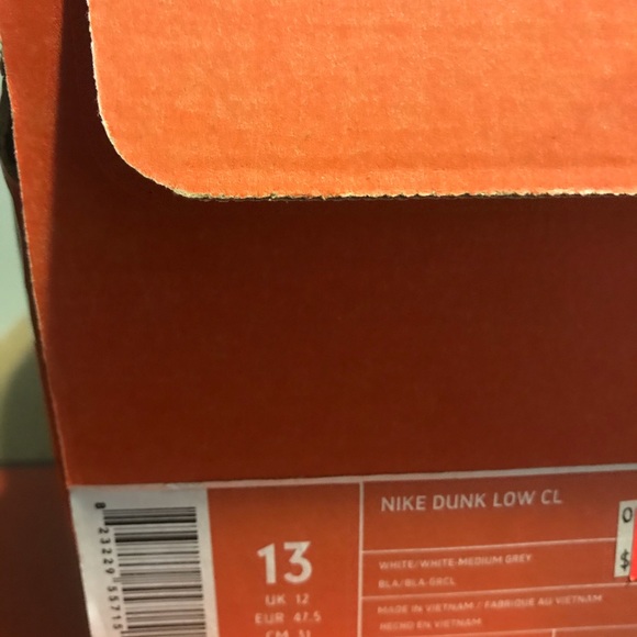 Nike Dunk Low CL Jordan Pack True Blue 3 size 13 - Picture 6 of 8